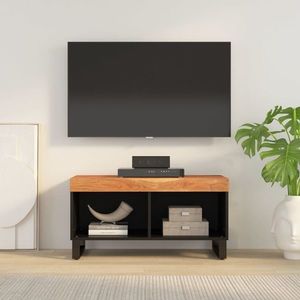 vidaXL Comodă TV, 85x33x43, 5 cm, lemn masiv de acacia imagine