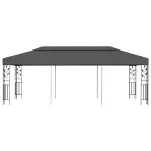 vidaXL Pavilion, antracit, 3 x 6 m imagine