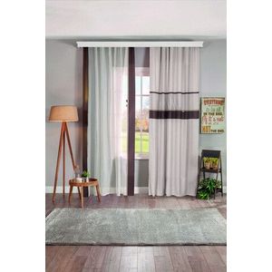 Perdea, Cool Curtain (160x260 Cm), Çilek, Poliester imagine