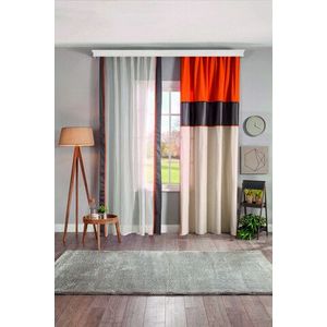 Perdea, Dynamic Curtain (160x260 Cm), Çilek, Poliester imagine