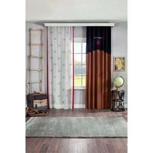 Perdea, Pirate Curtain (140x260 Cm), Çilek, Poliester imagine