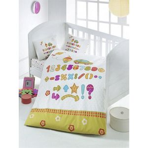 Lenjerie de pat pentru copii, Abaküs, Victoria, Bumbac Ranforce imagine