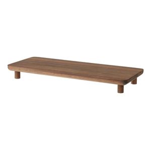 Tava cu picioare Table din lemn acacia 36x15 cm imagine
