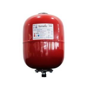 Vas expansiune termic Fornello 8 litri, vertical culoare rosu, presiune maxima 10 bar, membrana EPDM imagine