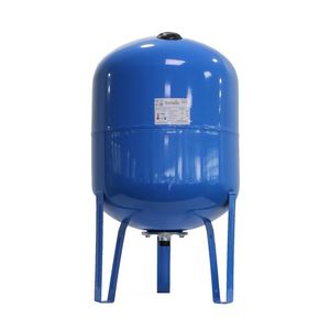 Vas expansiune pentru hidrofor Fornello 80 litri, vertical, cu picioare, culoare albastru, presiune maxima 10 bar, membrana EPDM imagine