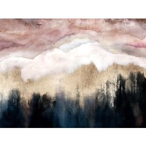 Tablou, Pink Mountain, Mauro Ferretti, 60x80 cm, canvas/lemn de pin imagine