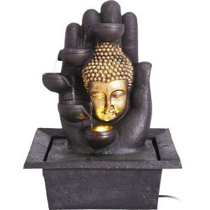 Fantana decorativa Buddha, 30x24x40 cm, poliston imagine