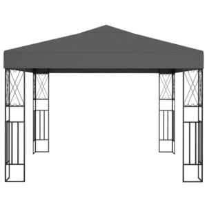 vidaXL Pavilion, antracit, 3 x 3, material textil imagine