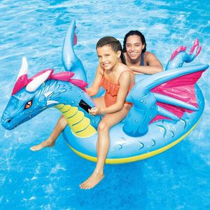 Intex Jucărie de piscină dragon ride-on, 201x191 cm imagine