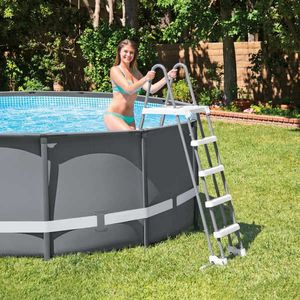 Intex Scară de siguranță pentru piscină în 5 trepte, 132 cm imagine
