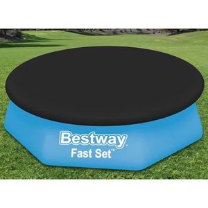 Bestway Prelată de piscină Fast Set Flowclear, 240 cm imagine