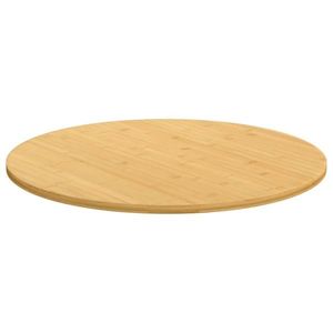 vidaXL Blat de masă, Ø70x1, 5 cm, bambus imagine