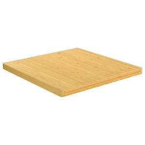 vidaXL Blat de masă, 70x70x4 cm, bambus imagine