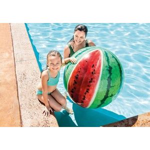 Minge de plaja Watermelon, Intex, Ø107 cm, polivinil, multicolor imagine