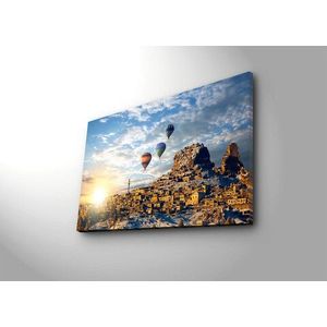 Tablou decorativ, 4570KC-4, Canvas, Dimensiune: 45 x 70 cm, Multicolor imagine
