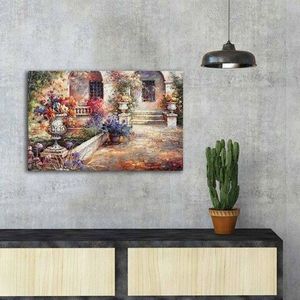 Tablou decorativ, FAMOUSART-018, Canvas, Dimensiune: 45 x 70 cm, Multicolor imagine
