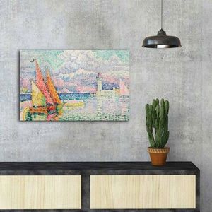 Tablou decorativ, FAMOUSART-032, Canvas, Dimensiune: 45 x 70 cm, Multicolor imagine
