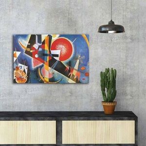Tablou decorativ, FAMOUSART-038, Canvas, Dimensiune: 45 x 70 cm, Multicolor imagine