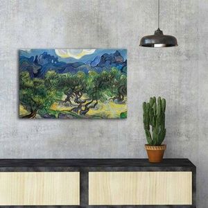 Tablou decorativ, FAMOUSART-040, Canvas, Dimensiune: 45 x 70 cm, Multicolor imagine