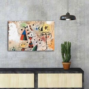 Tablou decorativ, FAMOUSART-041, Canvas, Dimensiune: 45 x 70 cm, Multicolor imagine