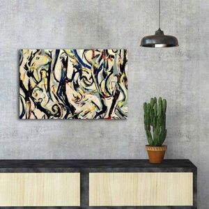 Tablou decorativ, FAMOUSART-045, Canvas, Dimensiune: 45 x 70 cm, Multicolor imagine