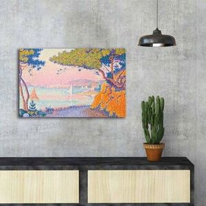 Tablou decorativ, FAMOUSART-065, Canvas, Dimensiune: 45 x 70 cm, Multicolor imagine