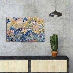 Tablou decorativ, FAMOUSART-067, Canvas, Dimensiune: 45 x 70 cm, Multicolor imagine