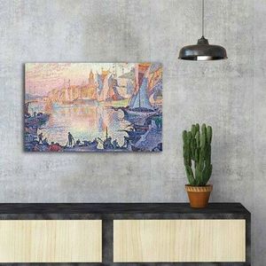 Tablou decorativ, FAMOUSART-094, Canvas, Dimensiune: 45 x 70 cm, Multicolor imagine