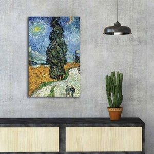Tablou decorativ, FAMOUSART-101, Canvas, Dimensiune: 45 x 70 cm, Multicolor imagine