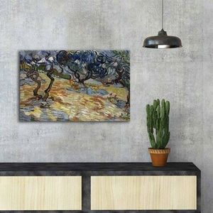 Tablou decorativ, FAMOUSART-114, Canvas, Dimensiune: 45 x 70 cm, Multicolor imagine