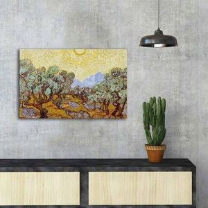 Tablou decorativ, FAMOUSART-115, Canvas, Dimensiune: 45 x 70 cm, Multicolor imagine