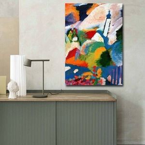 Tablou decorativ, 70100FAMOUSART-066, Canvas, 70 x 100 cm, Multicolor imagine