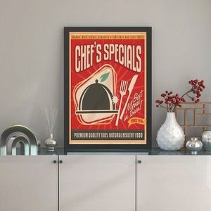 Tablou decorativ, Chef's Special (35 x 45), MDF , Polistiren, Multicolor imagine