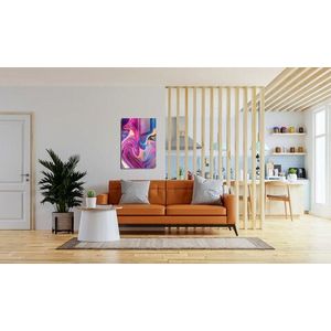 Tablou decorativ, 1125, Sticla temperata, 50 x 70 cm, Multicolor imagine