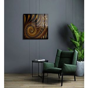Tablou decorativ, 1300, Sticla temperata, Dimensiune: 60 x 60 cm, Multicolor imagine