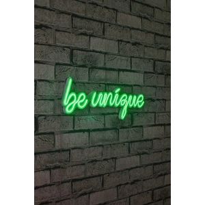 Decoratiune luminoasa LED, Be Unique, Benzi flexibile de neon, DC 12 V, Verde imagine