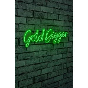 Decoratiune luminoasa LED, Gold Digger, Benzi flexibile de neon, DC 12 V, Verde imagine