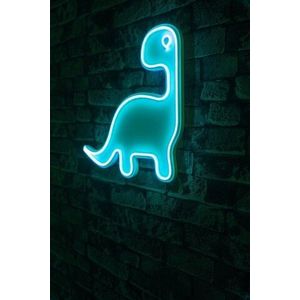 Decoratiune luminoasa LED, Dino the Dinosaur, Benzi flexibile de neon, DC 12 V, Albastru imagine