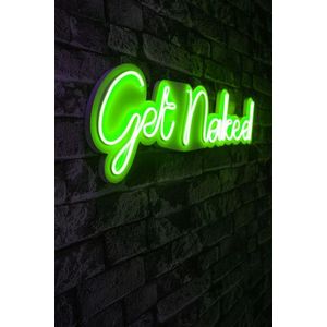 Decoratiune luminoasa LED, Get Naked, Benzi flexibile de neon, DC 12 V, Verde imagine
