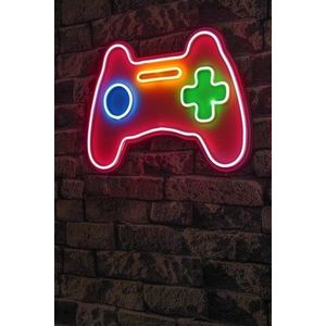 Decoratiune luminoasa LED, Play Station Gaming Controller, Benzi flexibile de neon, DC 12 V, Multicolor imagine
