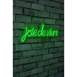 Decoratiune luminoasa LED, Joie de Vivre, Benzi flexibile de neon, DC 12 V, Verde imagine
