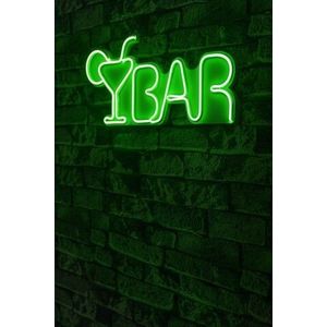 Decoratiune luminoasa LED, Bar, Benzi flexibile de neon, DC 12 V, Verde imagine