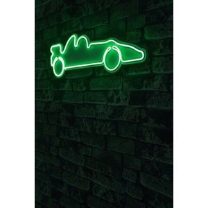 Decoratiune luminoasa LED, Formula 1 Race Car, Benzi flexibile de neon, DC 12 V, Verde imagine