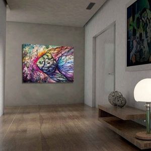 Tablou decorativ, 701002021C-016, Canvas, 70 x 100 cm, Multicolor imagine