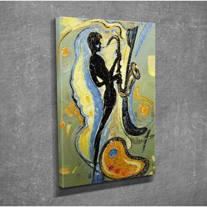 Tablou decorativ, DC086, Canvas, 30 x 40 cm, Multicolor imagine