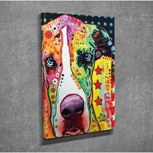 Tablou decorativ, DC124, Canvas, 30 x 40 cm, Multicolor imagine