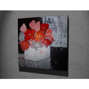 Tablou decorativ, KC097, Canvas, Dimensiune: 45 x 45 cm, Multicolor imagine