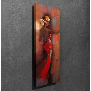 Tablou decorativ, PC056, Canvas, 30 x 80 cm, Multicolor imagine