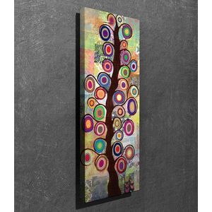 Tablou decorativ, PC075, Canvas, 30 x 80 cm, Multicolor imagine