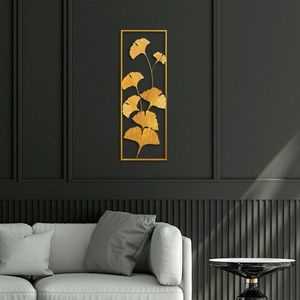 Decoratiune de perete, Raspberry, Metal, Dimensiune: 32 x 90 cm, Multicolor imagine